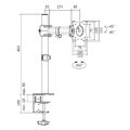 logilink bp0020 monitor desk mount 13 27  extra photo 2