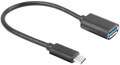 lanberg adapter usb type c 31 m usb type a f 15cm extra photo 1