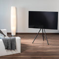 hama 118099 easel design tv stand 75 black extra photo 5