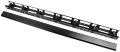lanberg 2x vertical cable management panel for 19 32u free standing cabinets ff01 ff02 black extra photo 1