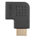 lanberg adapter hdmi male to hdmi female 90b right extra photo 1