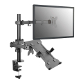 equip 650119 13 32 articulating dual arm monitor laptop desk mount bracket extra photo 1