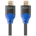lanberg hdmi m m v20 cable 3m 4k cu black box extra photo 1