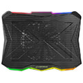 esperanza egc110 rgb illuminated gaming notebook cooling pad xalok extra photo 2