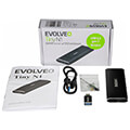 evolveo tiny n1 10gb s external usb 31 m2 nvme enclosure extra photo 2