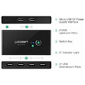 ugreen sharing switch box usb 30 us216 black 30768 extra photo 3