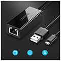 ugreen micro usb 20 to 1 fast ethernet black 30985 extra photo 1