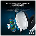 razer blackshark v2 pro white wireless gaming headset thx pc ps5 extra photo 2