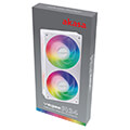 akasa ak fn112 wh vegas a24 duo 12cm argb fan white single frame anti vibration extra photo 1 akasa ak fn112 wh vegas a24 duo 12cm argb fan white single frame anti vibration extra photo 1