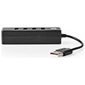 nedis uhubu2420bk usb hub 4 port usb 20 black extra photo 1