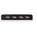 nedis uhubu2730bk usb hub 7 port usb 20 extra photo 1