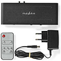 nedis vext3480at hdmi extractor 4k60hz 18gbps metal extra photo 1