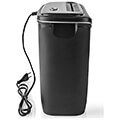 nedis pash120bka4 a4 paper shredder 12 litre capacity din p4 security extra photo 2