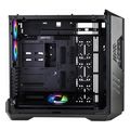 case cooler master haf 700 full tower side window without psu led argb fan extra photo 5