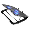 natec npl 1926 oriole 3 fans led light 2 usb 156 173 laptop cooler cooling pad extra photo 8