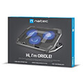 natec npl 1926 oriole 3 fans led light 2 usb 156 173 laptop cooler cooling pad extra photo 9
