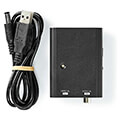 nedis acon2505bk digital audio converter 1 way digital rca female toslink female extra photo 3