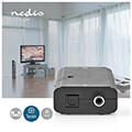 nedis acon2507bk digital audio converter 2 way connection output 1xs pdif rca female 1x toslink extra photo 1