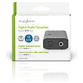 nedis acon2507bk digital audio converter 2 way connection output 1xs pdif rca female 1x toslink extra photo 7