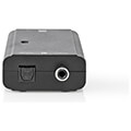 nedis acon2509bk digital audio converter 2 way connection input 1x rca 1x toslink extra photo 2