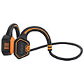 evolveo boneswim mp3 16gb wireless headphones on the cheekbones orange extra photo 1