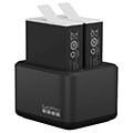 gopro addbd 211 eu dual battery charger 2 enduro batteries addbd 211 for gopro extra photo 2