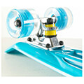 mini cruiser skateboard 225 galazio me led rodes fish extra photo 2