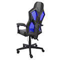 gaming chair deltaco gam 086 rgb black extra photo 3