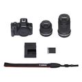 canon eos r100 kit rf s 18 45mm is stm 55 210mm is stm extra photo 9