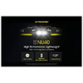 fakos led nitecore headlamp nu40 1000lm extra photo 6