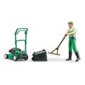 bruder bworld gardener with lawnmower extra photo 2