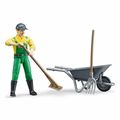 bruder farmer figure set with accessories extra photo 1