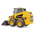 bruder cat skid steer loader yellow black extra photo 1