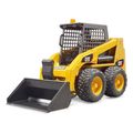 bruder cat skid steer loader yellow black extra photo 3