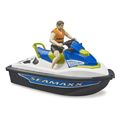 bruder bworld personal water craft with driver extra photo 1
