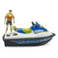 bruder bworld personal water craft with driver extra photo 2
