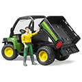 bruder john deere gator xuv 855d with driver extra photo 2