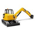 bruder cat mini excavator yellow extra photo 1