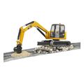 bruder cat mini excavator yellow extra photo 2