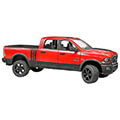 bruder ram 2500 power wagon red black extra photo 1