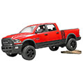 bruder ram 2500 power wagon red black extra photo 2