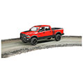 bruder ram 2500 power wagon red black extra photo 4