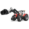 bruder massey ferguson 7624 with front loader extra photo 1