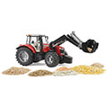 bruder massey ferguson 7624 with front loader extra photo 5