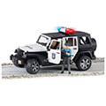 bruder jeep wrangler unlimited rubicon police vehicle with police officer extra photo 2