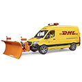 bruder mb sprinter dhl with driver yellow extra photo 6
