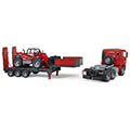 bruder man tga low loader with manitou telehandler mlt 633 extra photo 2 bruder man tga low loader with manitou telehandler mlt 633 extra photo 2