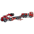 bruder man tga low loader with manitou telehandler mlt 633 extra photo 3 bruder man tga low loader with manitou telehandler mlt 633 extra photo 3