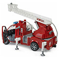 bruder mb sprinter fire department with light sound module turntable ladder pump extra photo 2