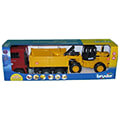 bruder man tga tipper truck with articulated wheel loader fr130 extra photo 2